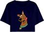 Imagem de T Shirt Cropped Feminino Curto Casual Algodão Scoob Doo