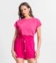 Imagem de T-shirt De Meia Malha Feminina Endless Rosa