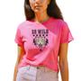 Imagem de T-Shirt Feminina Estampa Leopardo Blusa Feminina Camiseta Algodão