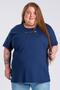 Imagem de T-shirt Feminina Plus Size Algodão c/ Estampa "What's meant to be" - Serena