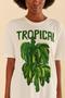 Imagem de T-shirt média tropical farm