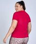 Imagem de T-shirt Skin Fit Alongada Gola V Plus Size Alto Giro - Ref. 2333703