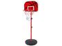 Imagem de Tabela de Basquete com Pedestal com Bola e Bomba - 202cm Dm Toys Basquete Radical