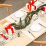 Imagem de Table Runner AnyDesign Christmas Winter Gold Silver Snowflake