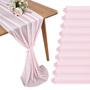 Imagem de Table Runner BEDDEB Chiffon Sheer Romantic 29 x 300 cm, pacote com 10