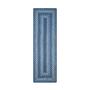 Imagem de Table Runner Homespice Denim Blue Trançado 20x70cm Conjunto de 2