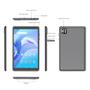 Imagem de Tablet 8" Polegadas 8Gb 64Gb Android 13 Quad Core Tela IPS 1280x800 5000mAh Bateria Wi-Fi Preto