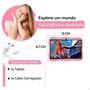 Imagem de Tablet android Infantil rosa Menina Kids Smart 8 Polegadas