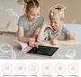 Imagem de Tablet de escrita LCD CARRVAS 10 Polegadas Almofada de desenho colorida para crianças Reusable Electronic Doodle Board Presentes de Brinquedo de Aprendizagem Educacional para 3 4 5 6 7 Anos crianças meninas home school (rosa)