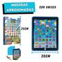 Imagem de Tablet Educativo Bílingue Infantil Unisex - Educativo 58 Atividades Inglês e Português Brinquedo