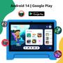 Imagem de Tablet Infantil ApoloSign Android 10.1" 6+64GB com Capa Azul - 14