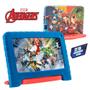 Imagem de Tablet Infantil Avengers Multilaser NB371 Super Heróis Os Vingadores 32GB Capa Azul Youtube Netflix