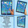 Imagem de Tablet Infantil Bilíngue Educativo Interativo Multifunção - Europio