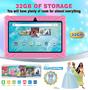 Imagem de Tablet Infantil Contixo 7" - 32GB, Android 11 Go, Rosa com Capa