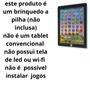 Imagem de Tablet Infantil Didático Educativo Interativo Brinquedo Infantil Crianças Inglês Português