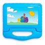 Imagem de Tablet Infantil Galinha Pintadinha Multilaser NB373 Capa Azul 32GB Para Criança Youtube Netflix