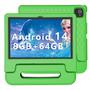 Imagem de Tablet infantil ITDULCET Android 14 de 10 polegadas e 8 GB de RAM 64 GB de ROM