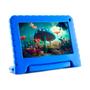 Imagem de Tablet Infantil Kid Pad Azul Multilaser 4GB RAM + 64GB Tela 7 pol Wi-fi Android 13 - NB410