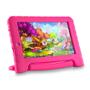 Imagem de Tablet infantil multilaser kids pad plus rosa com 2 câmeras