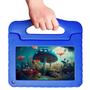 Imagem de Tablet Infantil Multilaser NB410 Kid Pad Capa Azul 64GB Quad-Core 4GB RAM Para Criança Jogos Youtube