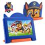 Imagem de Tablet Infantil Multilaser Patrulha Canina Chase NB421 Azul para Criança 64GB Paw Patrol 4GB RAM