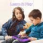 Imagem de Tablet Infantil Pritom 10 Polegadas - Android 12, 32GB - com Capa Roxa