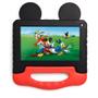 Imagem de Tablet Mickey 7 pol. 4GB RAM 64GB Android 13 + Case + Maleta Mickey Construtor NB413K
