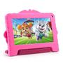 Imagem de Tablet Multi NB422 Patrulha Canina com Controle Parental 4GB RAM + 64GB - Rosa