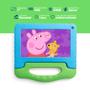 Imagem de Tablet Multi Peppa Pig com Controle Parental 7 pol 4GB RAM 64GB Android 13 Quad Core + Case + Wi-fi - NB420