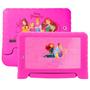 Imagem de Tablet Multilaser Disney Princesa Plus Nb308 1gb 16gb Expansível 64gb 2 Câmeras Android 