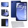 Tablet Samsung A9 64GB 4GB 4G Azul Navy Com Teclado Bluetooth Branco e Capa Protetora Imagem de Tablet Samsung A9 64GB 4GB 4G Azul Navy Com Teclado Bluetooth Branco e Capa Protetora