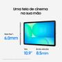 Imagem de Tablet Samsung Galaxy S10 FE Cinza com 10,9", Wi-Fi, Android 15 e 8GB de RAM.