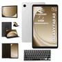 Imagem de Tablet Samsung Wifi A9 64GB 4GB Com Teclado Bluetooth Preto Capa Giratória