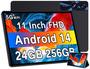 Imagem de Tablet UJJ Android 14 11 polegadas 24 GB RAM 256 GB ROM 1 TB Expandir