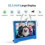 Imagem de Tablet VNEIMQN para crianças Android 13 de 10 polegadas 4 GB de RAM 64 GB azul