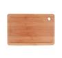 Imagem de Tabua Cortar Carne Retangular Bambo 30x20 Cm Churrasco Mor
