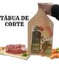 Imagem de Tábua Corte Carne Legumes Churrasco Madeira Pinus - Marrom