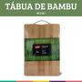 Imagem de Tábua de Bambu Fibra Natural com Alça 20x30cm Mori