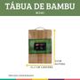 Imagem de Tábua de Bambu Fibra Natural com Alça 20x30cm Mori