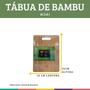 Imagem de Tábua de Bambu Fibra Natural Sustentável 25x35 Mori