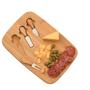 Imagem de Tábua De Cortar Carnes Legumes Frutas Kit Gafo Faquinha 1 Peça
