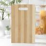 Imagem de Tabua de Corte Bambu Retangular 33x23cm Com Alça  Art House