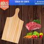 Imagem de Tabua De Corte Grande Legumes Carne Para Churrasco Frios 23X44