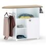 Imagem de Tábua de Passar Roupa Multiuso Gabinete Mariana 01 Porta Branco - Desk Design