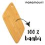 Imagem de Tábua P/ Corte 100%  Bambú 20x15 Paramount Natural