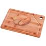Imagem de Tabua Retangular 100% Bamboo Mor 20x30 Churrasco Madeira