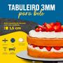 Imagem de Tabuleiro MDF 3mm com 5 Pés 20cm Com 5 Unidades