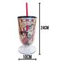 Imagem de Taça com Canudo Arlequina Clássica - 600ml