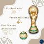 Imagem de Taça da Copa do Mundo FIFA Decoração Casa Tamanho Real Rica em Detalhes
