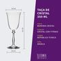 Imagem de Taça de Cristal Bohemia 350 ml Angela 2 Peças